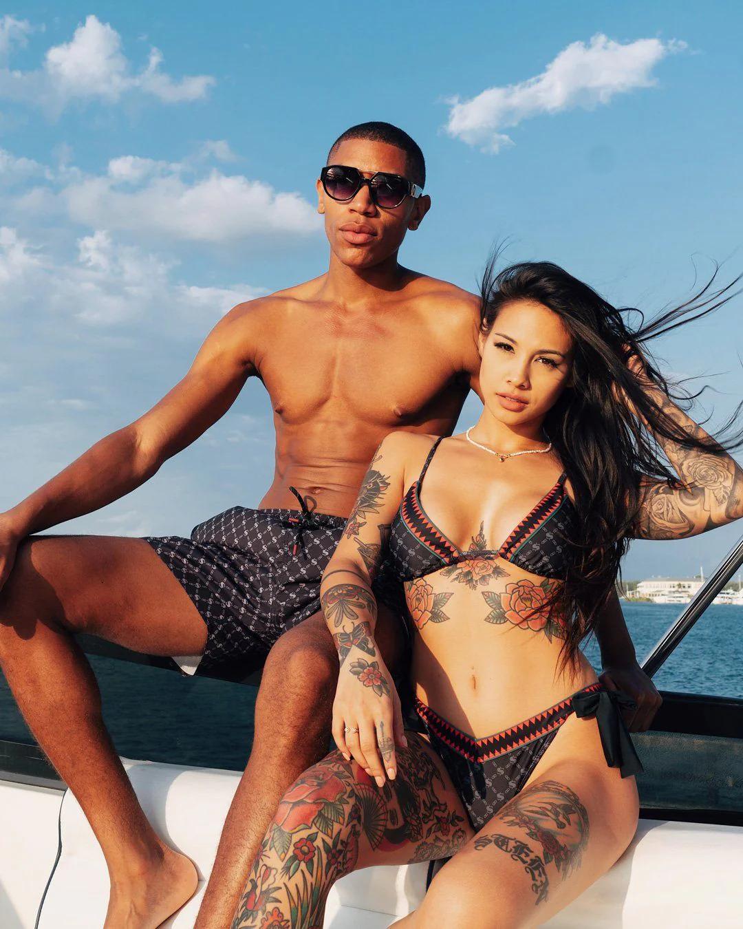 MIDNIGHT MONEY PATTERN SHOTO SWIM TRUNKS | Sprayground Value