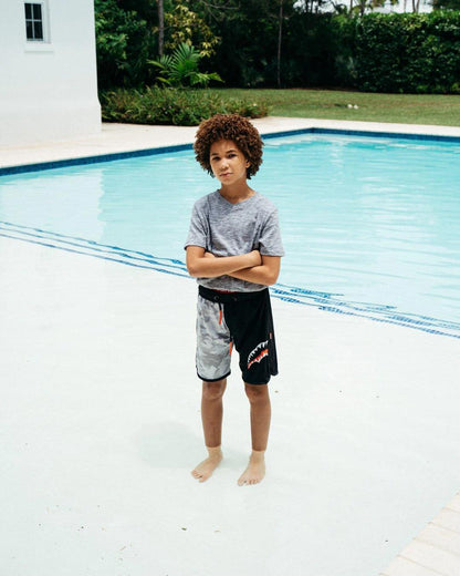 KIDS DAMAGE CONTROL SWIM TRUNKS | Sprayground Latest