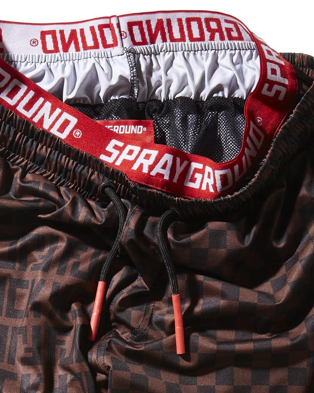 OFFENDED SPLIT THE CHECK CORTO SWIM TRUNKS | Sprayground Recommended