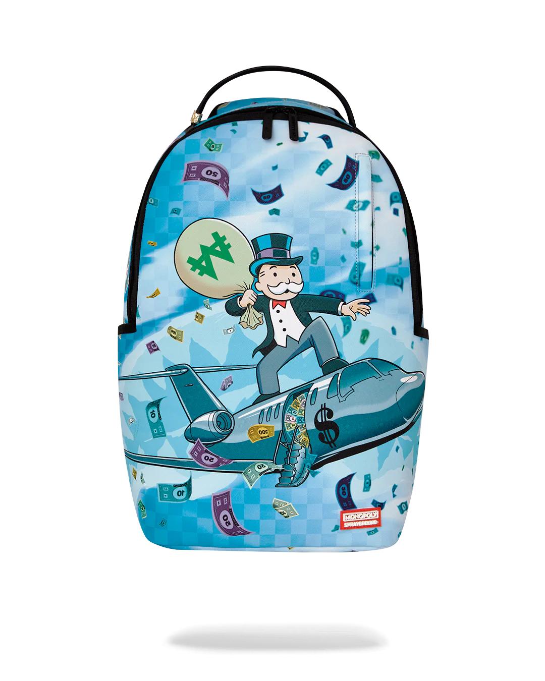 MONOPOLY JET RIDER BACKPACK | Sprayground Latest
