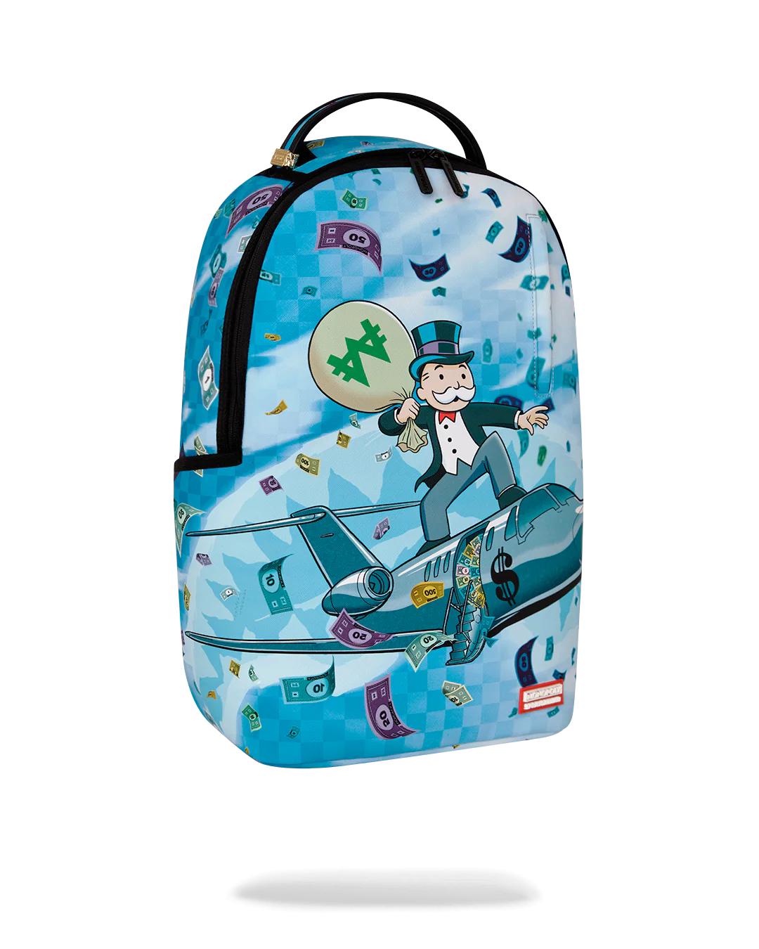 MONOPOLY JET RIDER BACKPACK | Sprayground Latest