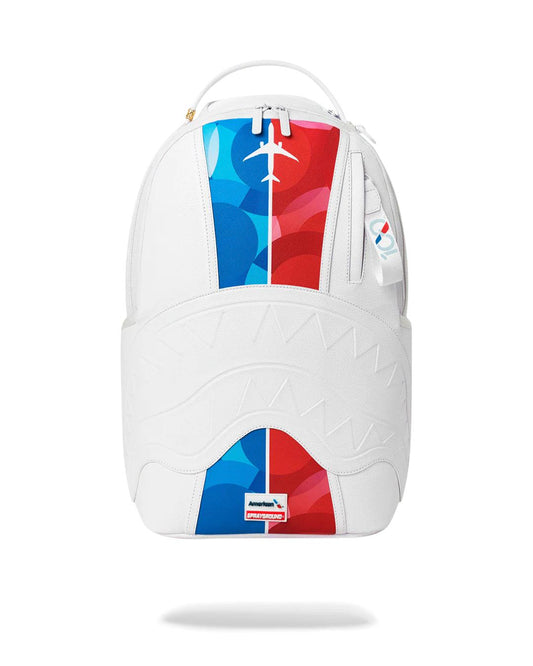 AMERICAN AIRLINES MAXIMUM ALTITUDE BACKPACK (WHITE) | Sprayground Exclusive