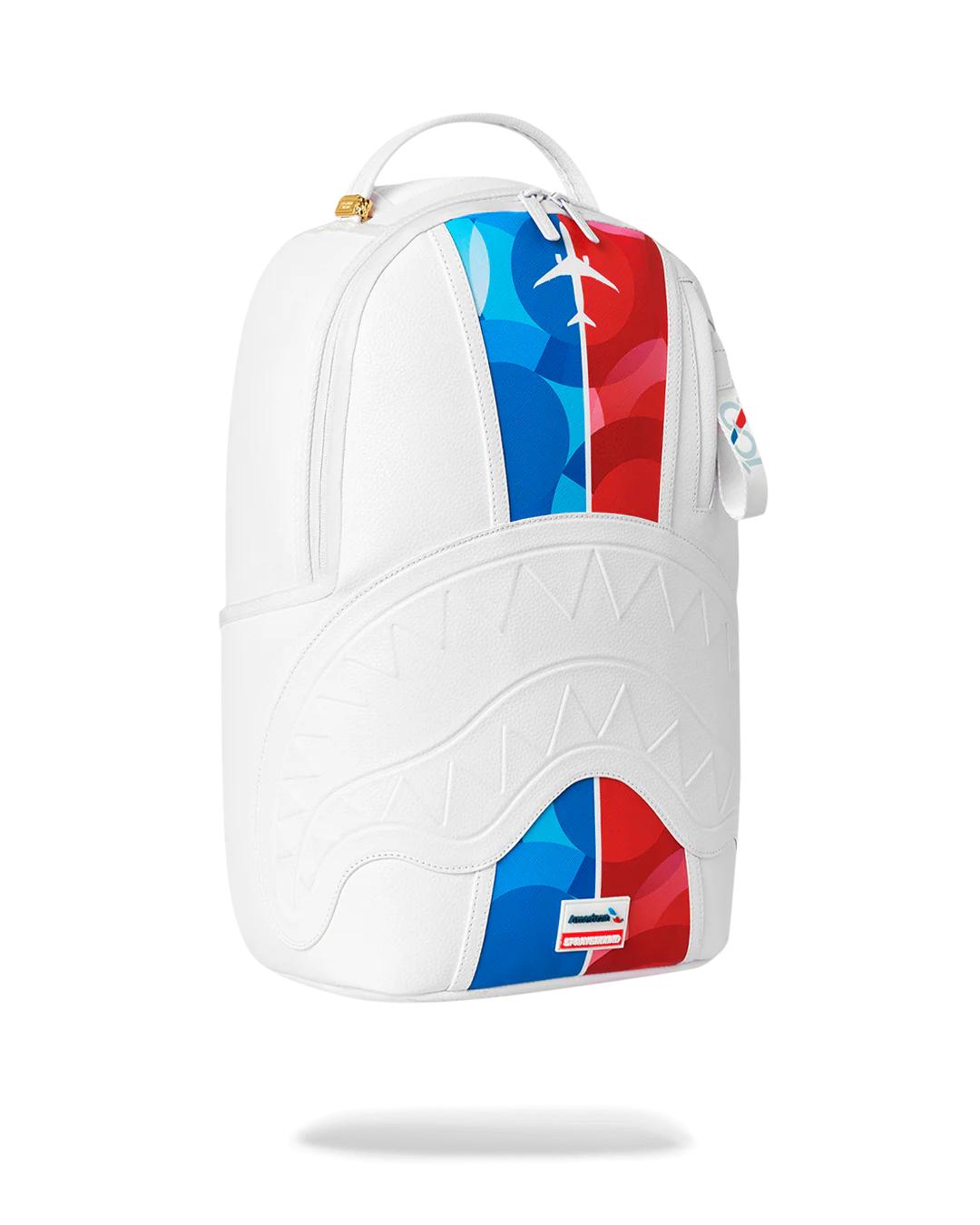 AMERICAN AIRLINES MAXIMUM ALTITUDE BACKPACK (WHITE) | Sprayground Exclusive