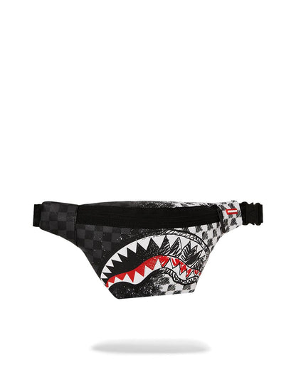 SCRIBBLE DRIBBLE CHECK SAVVY CROSSBODY | Sprayground Premium