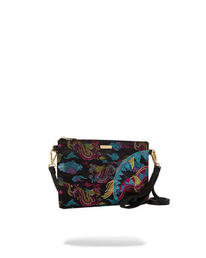 EMBROIDERED DRAGONS CROSSOVER CLUTCH | Sprayground Popular
