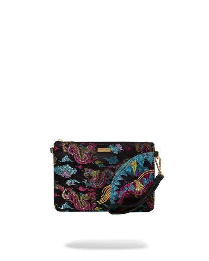 EMBROIDERED DRAGONS CROSSOVER CLUTCH | Sprayground Popular