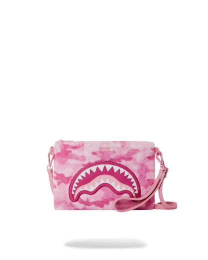 FURRROCIOUS IN PINK CROSSOVER CLUTCH | Sprayground Classic