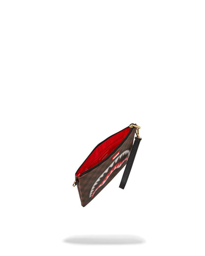 SHARKS IN PARIS BLUR EFFECT CROSSOVER CLUTCH | Sprayground Value