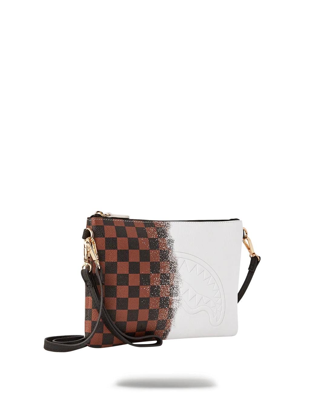 SPRAYSHARKS WORLDWIDE CROSSOVER CLUTCH W/ SHOULDER STRAP | Sprayground Premium