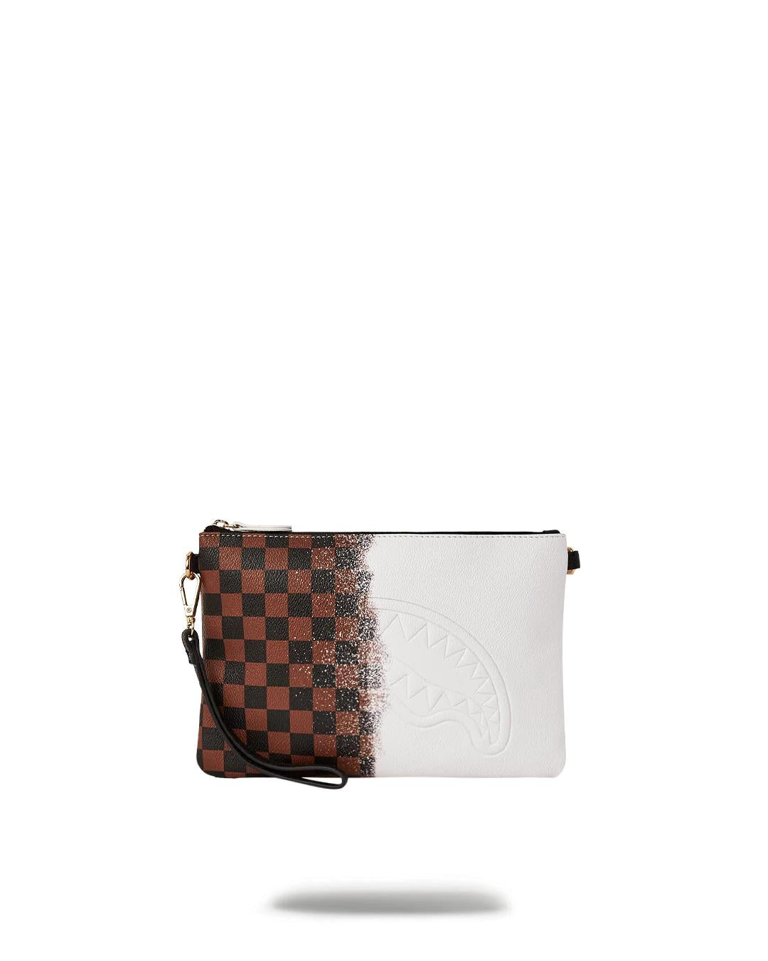 SPRAYSHARKS WORLDWIDE CROSSOVER CLUTCH W/ SHOULDER STRAP | Sprayground Premium