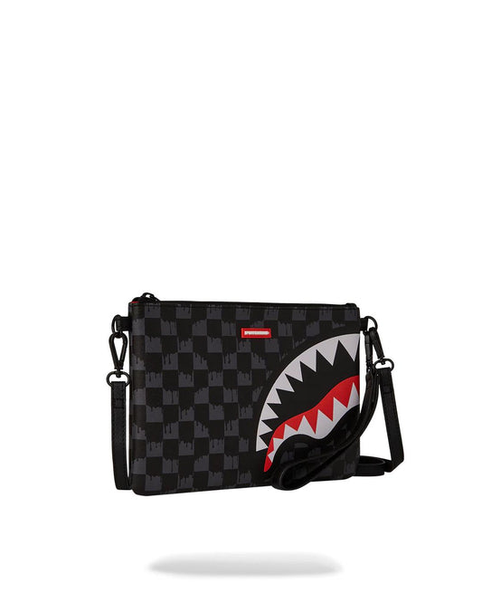 ATOMIC VAPOR CROSSOVER CLUTCH W/ SHOULDER STRAP | Sprayground New