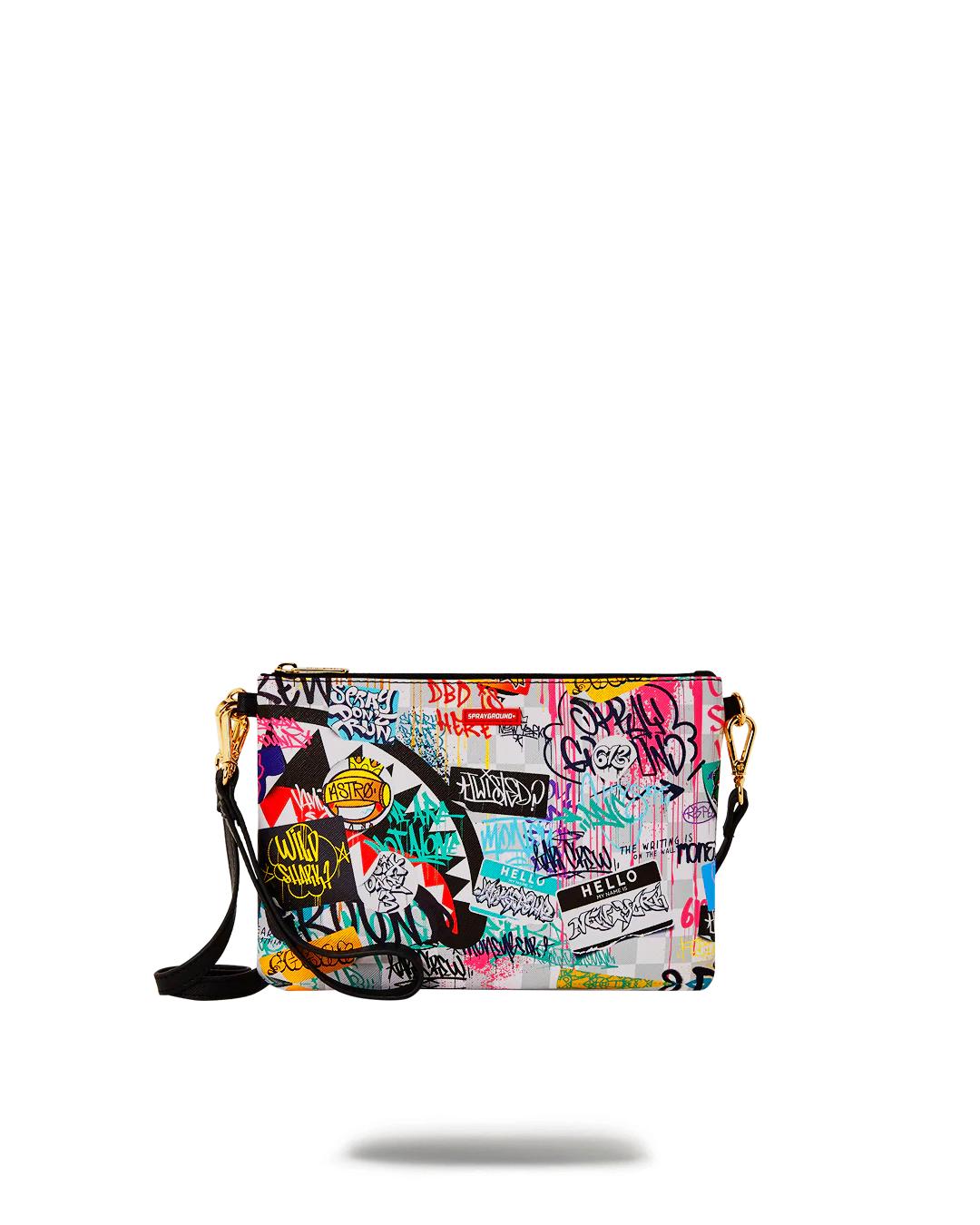 CREATE ANOTHER DAY CROSSOVER CLUTCH W/ SHOULDER STRAP | Sprayground Featured