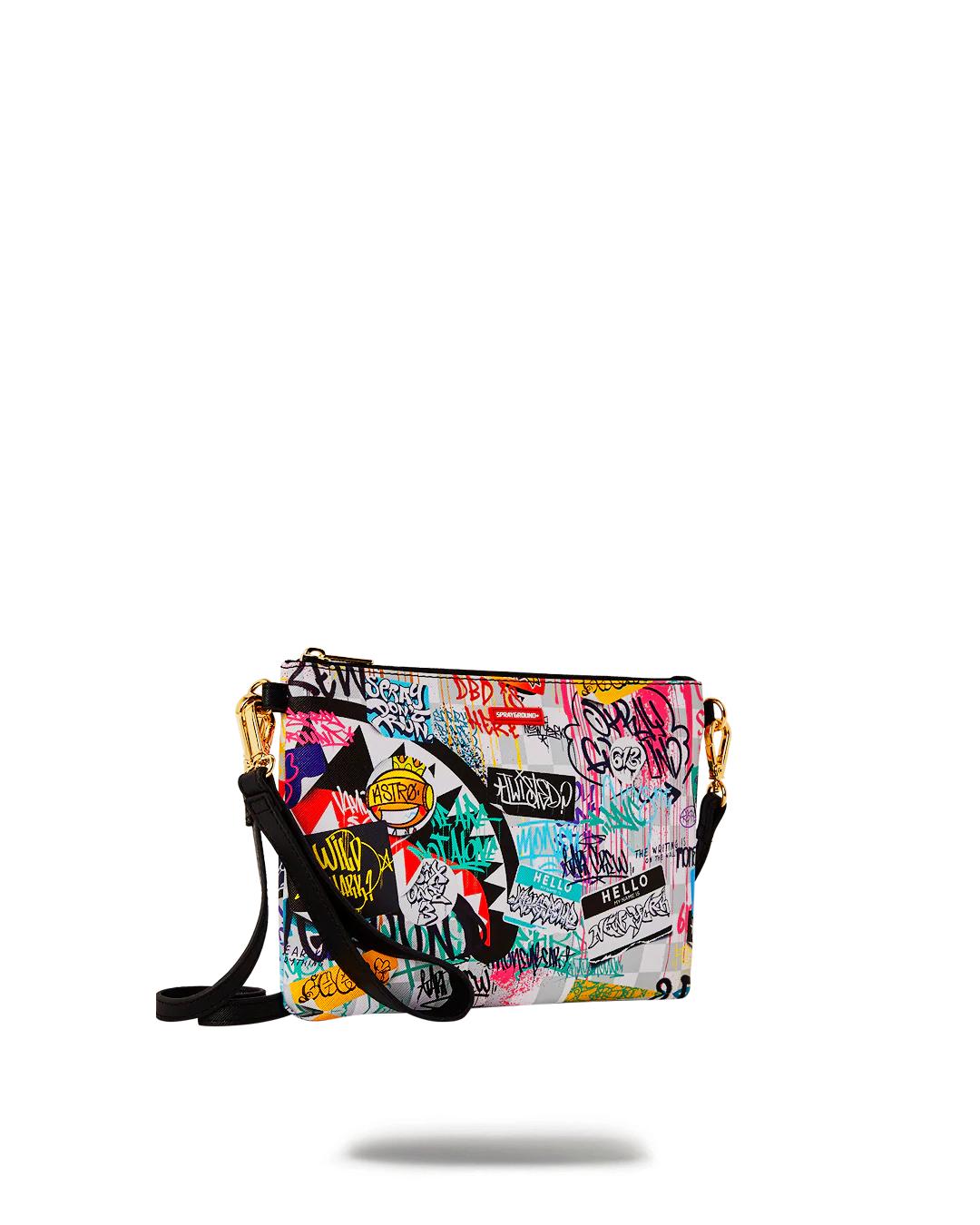 CREATE ANOTHER DAY CROSSOVER CLUTCH W/ SHOULDER STRAP | Sprayground Featured