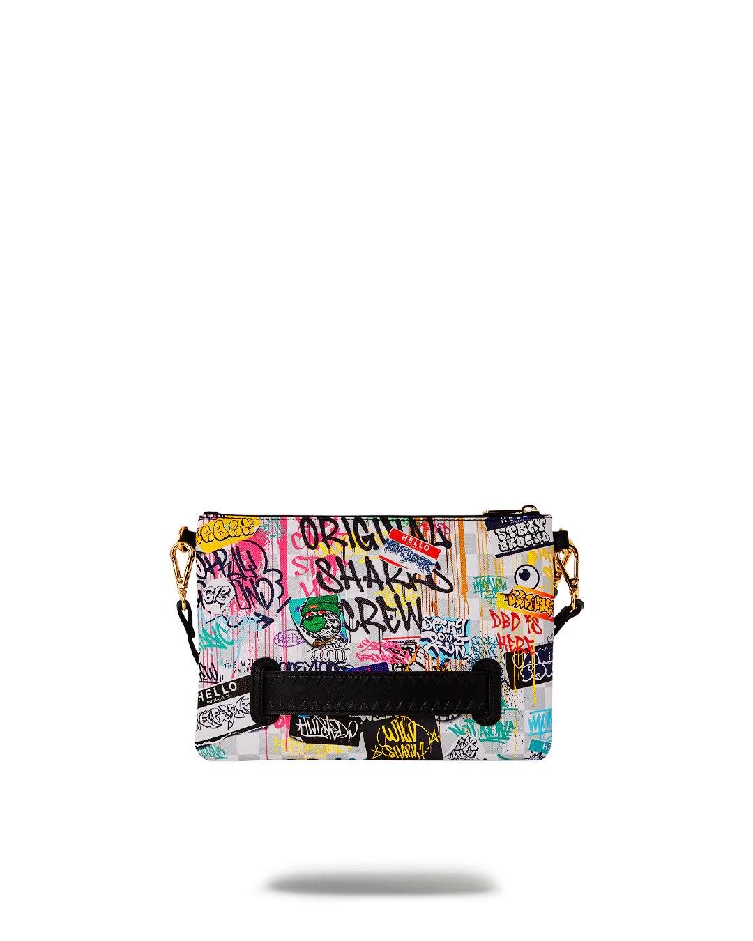 CREATE ANOTHER DAY CROSSOVER CLUTCH W/ SHOULDER STRAP | Sprayground Featured
