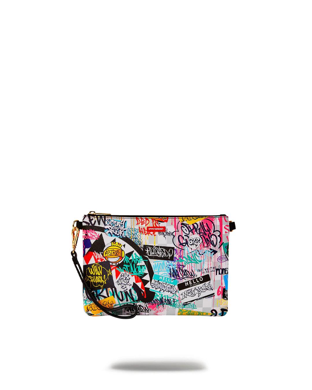 CREATE ANOTHER DAY CROSSOVER CLUTCH W/ SHOULDER STRAP | Sprayground Featured