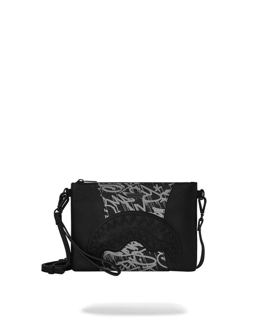 A.M.P.M CROSSOVER CLUTCH W/ SHOULDER STRAP | Sprayground Classic