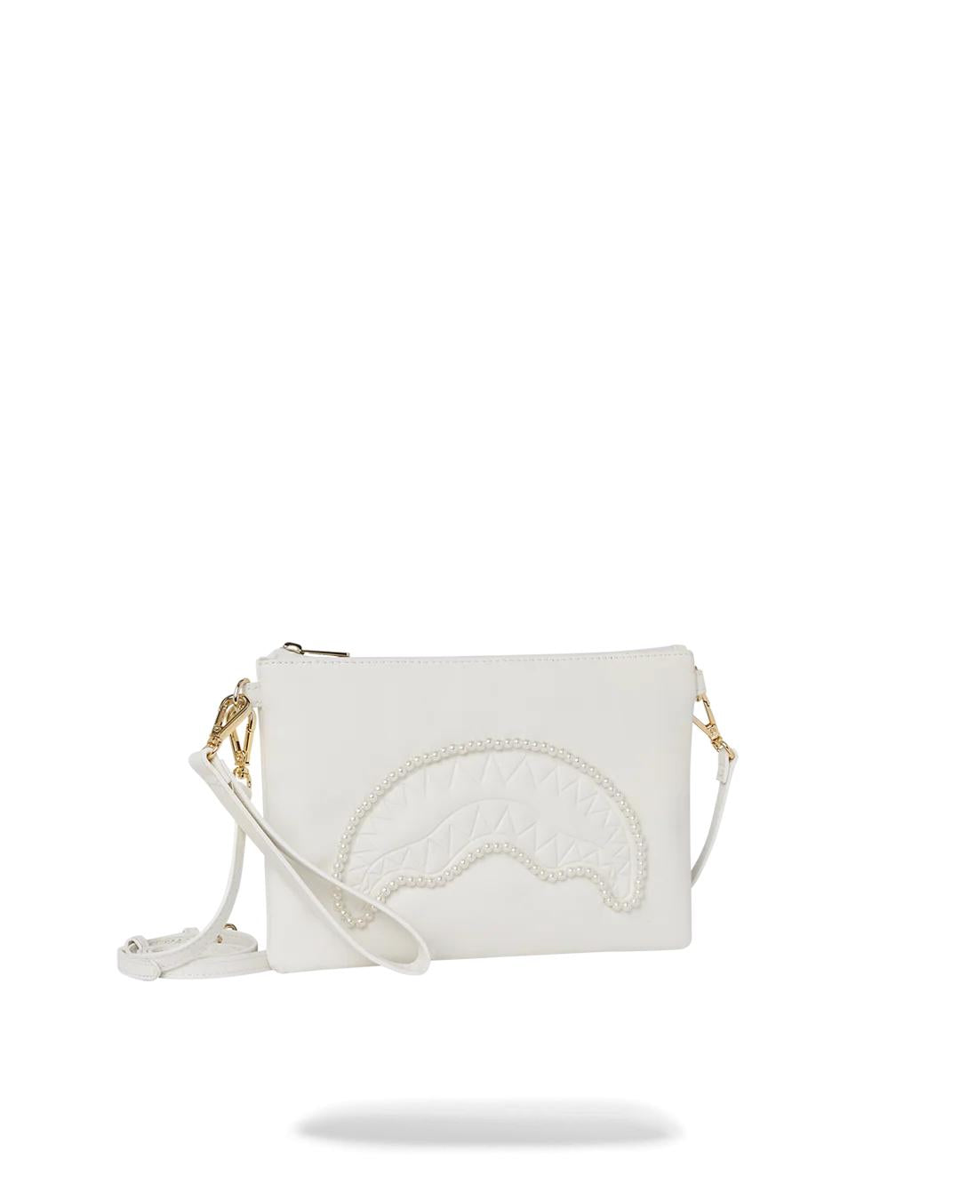 SECRET LIFE OF PEARLS CROSSOVER CLUTCH | Sprayground Value