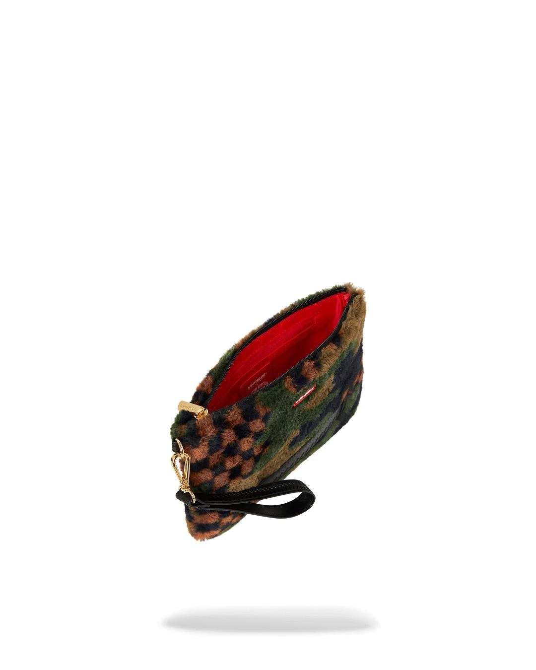 BIG SKY FUR SHARK CROSSOVER CLUTCH | Sprayground Trending