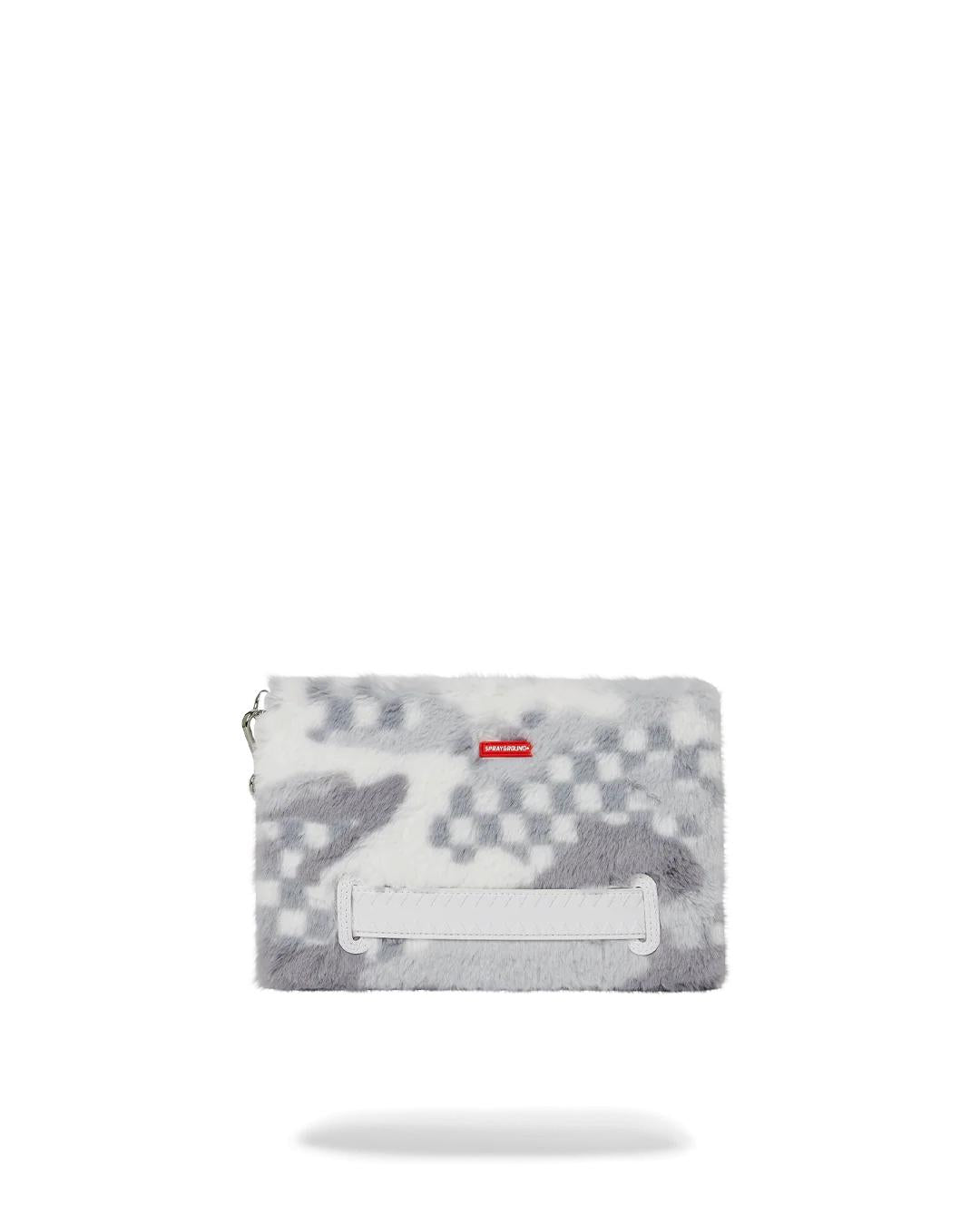 3AM PLUSH SWISS ALPS CROSSOVER CLUTCH | Sprayground Exclusive