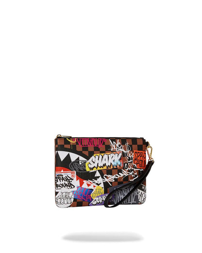 SHARKS IN PARIS THE RIZZ CROSSOVER CLUTCH | Sprayground Value