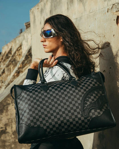 MIDNIGHT CHATEAU PYRAMID DUFFLE | Sprayground Best Seller