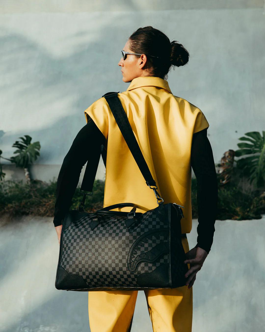 MIDNIGHT CHATEAU PYRAMID DUFFLE | Sprayground Best Seller