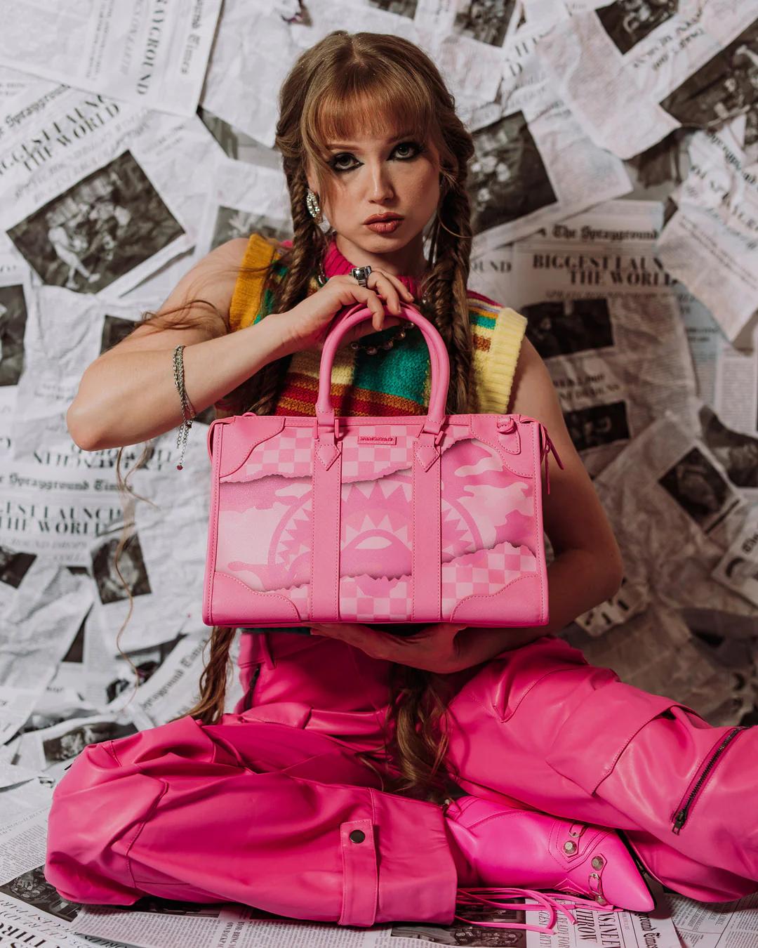 3AM TURNT MINI PYRAMID DUFFLE | Sprayground Signature