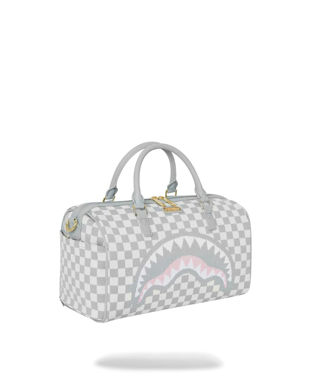 KNIT SHARKS IN PARIS IN CREAM MINI DUFFLE | Sprayground Classic