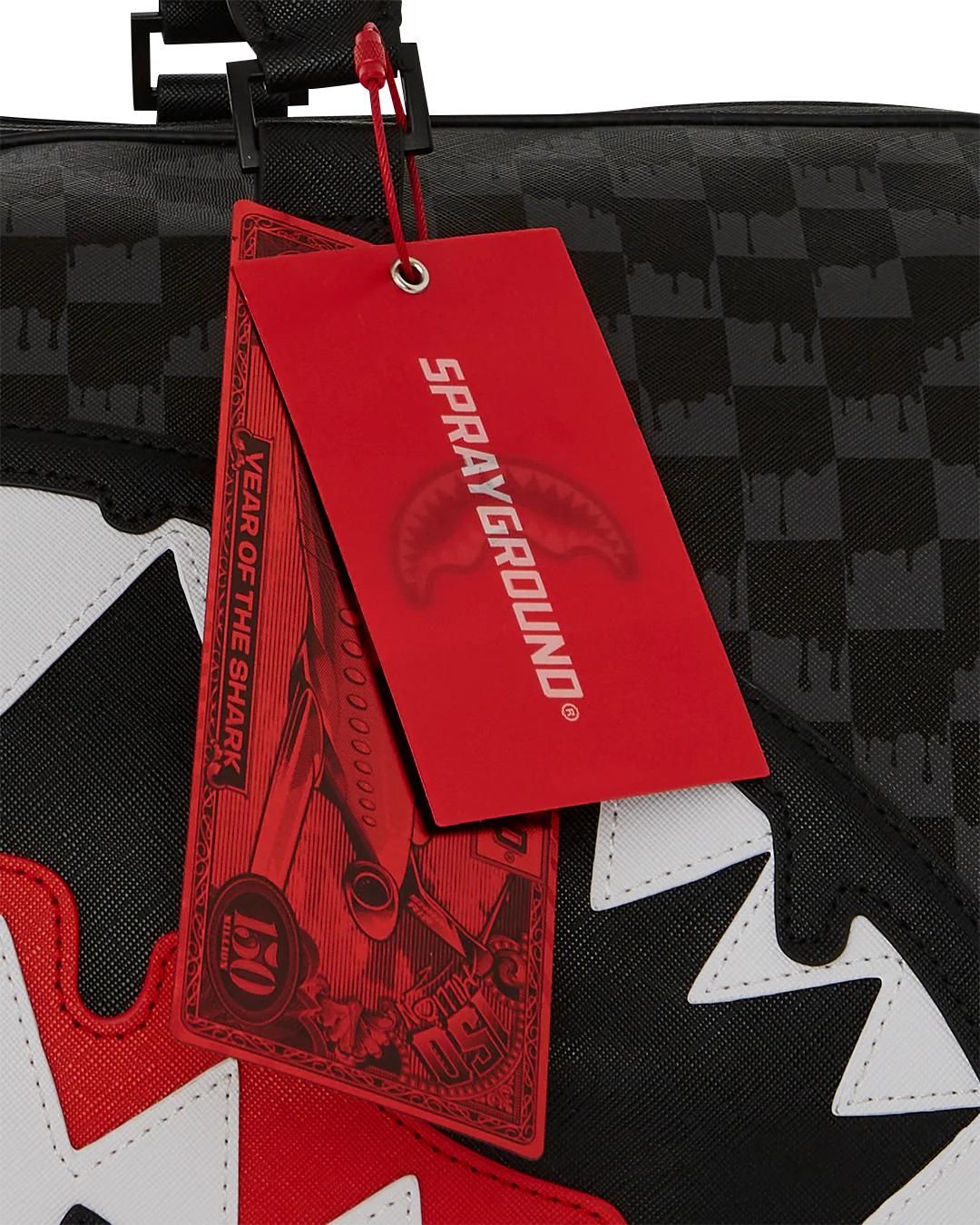 SHARKS IN PARIS THUNDERDRIP DUFFLE | Sprayground New
