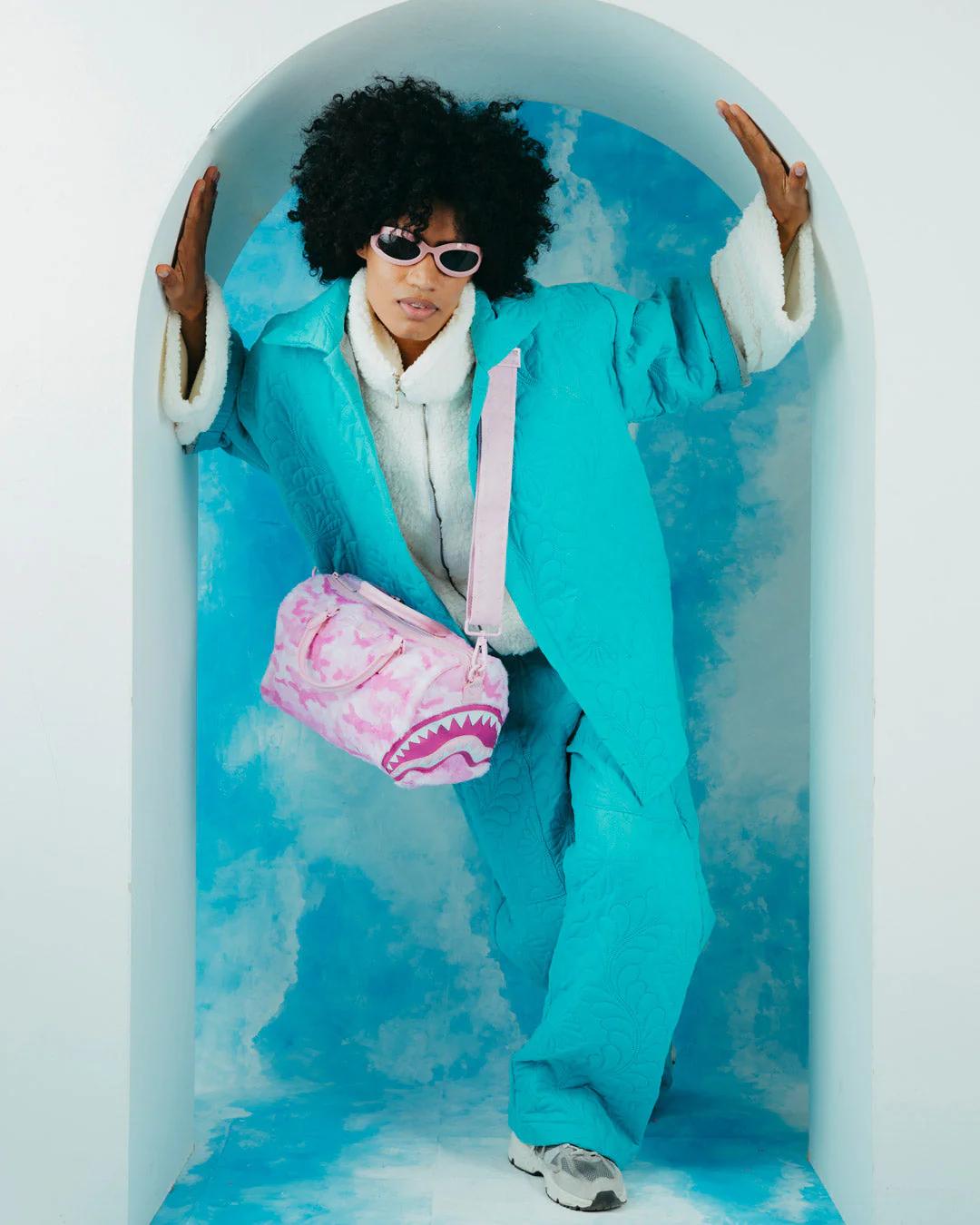 FURRROCIOUS IN PINK MINI DUFFLE | Sprayground Signature