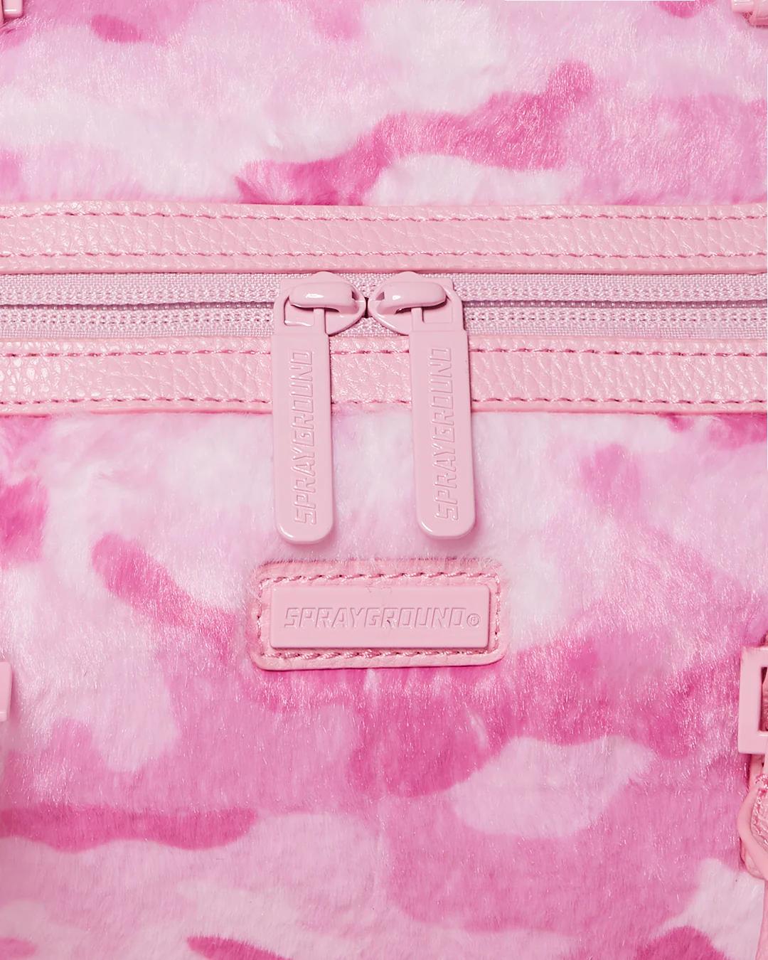 FURRROCIOUS IN PINK MINI DUFFLE | Sprayground Signature