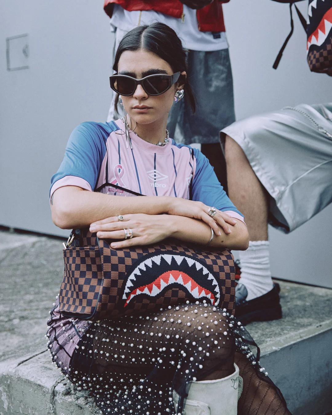 KYOTOKNIT SHARKS IN PARIS MINI DUFFLE | Sprayground Everyday