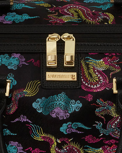 EMBROIDERED DRAGONS DUFFLE | Sprayground Latest