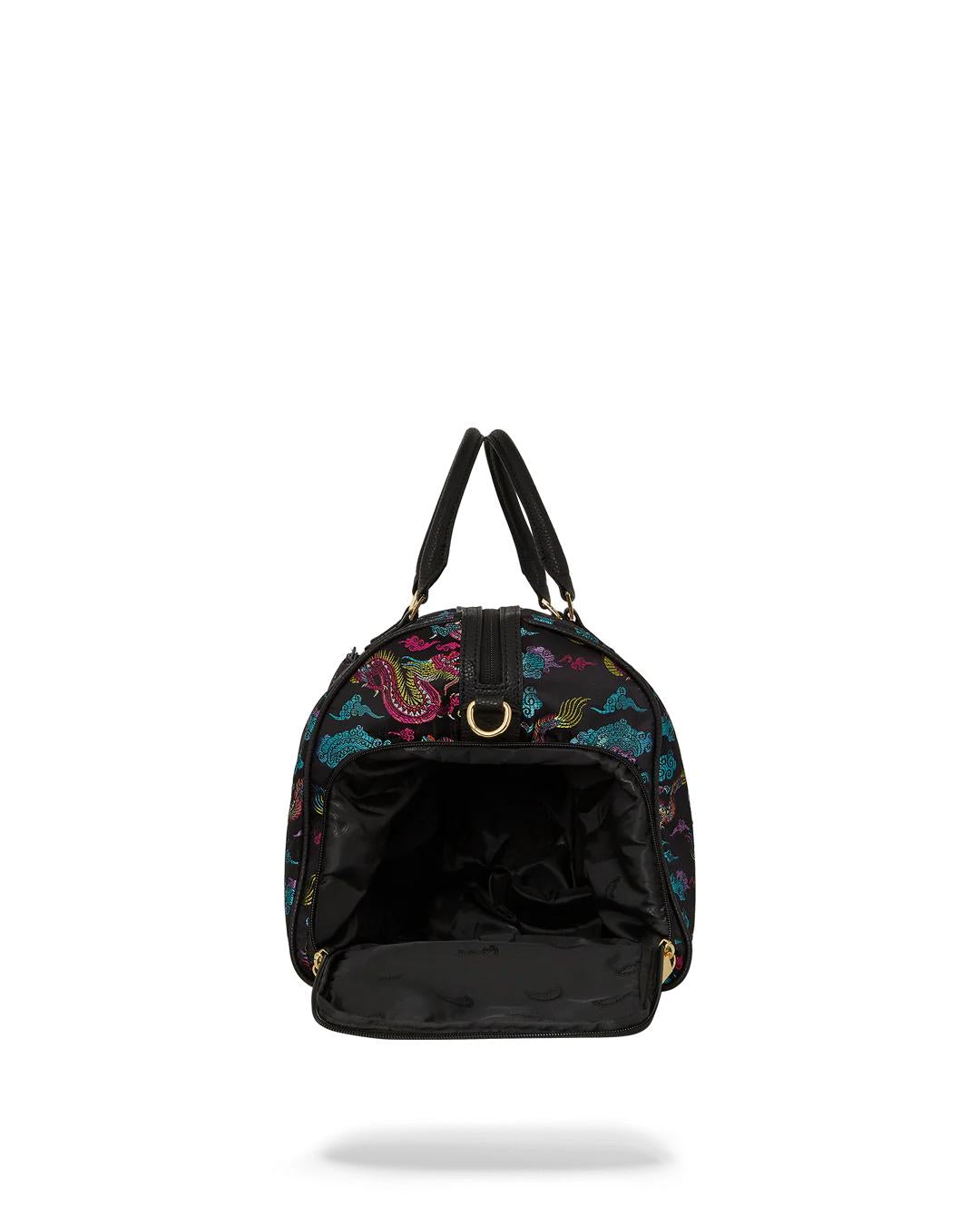 EMBROIDERED DRAGONS DUFFLE | Sprayground Latest