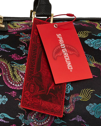 EMBROIDERED DRAGONS DUFFLE | Sprayground Latest