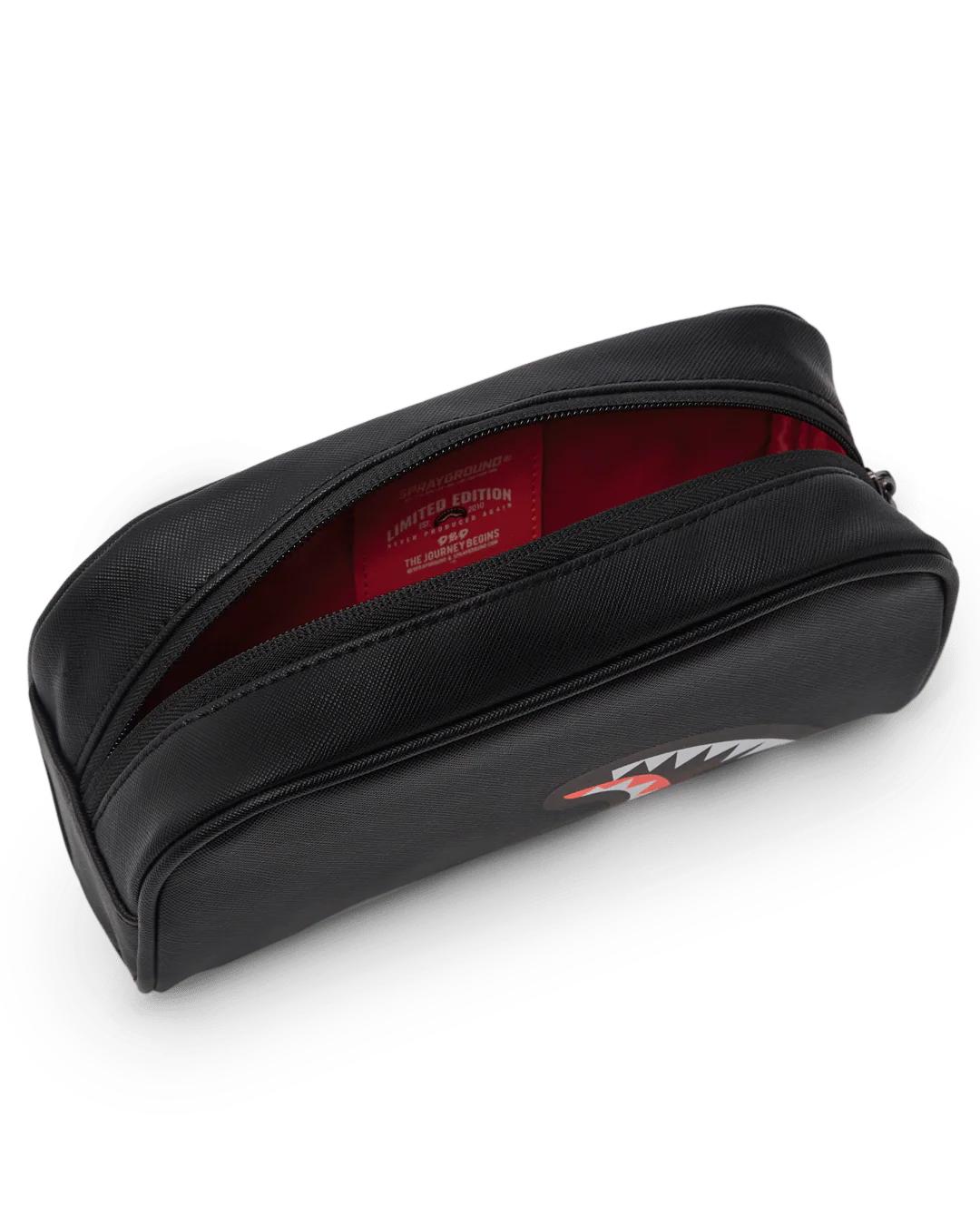 BLACK SHARK MOUTH POUCH | Sprayground Exclusive