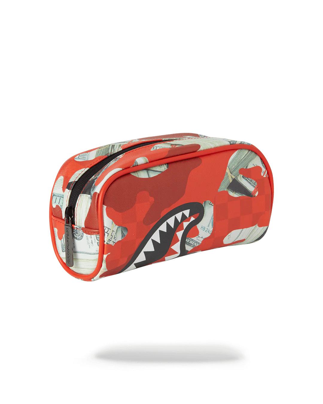 MONEY CAMO (RED) POUCH | Sprayground Great Value
