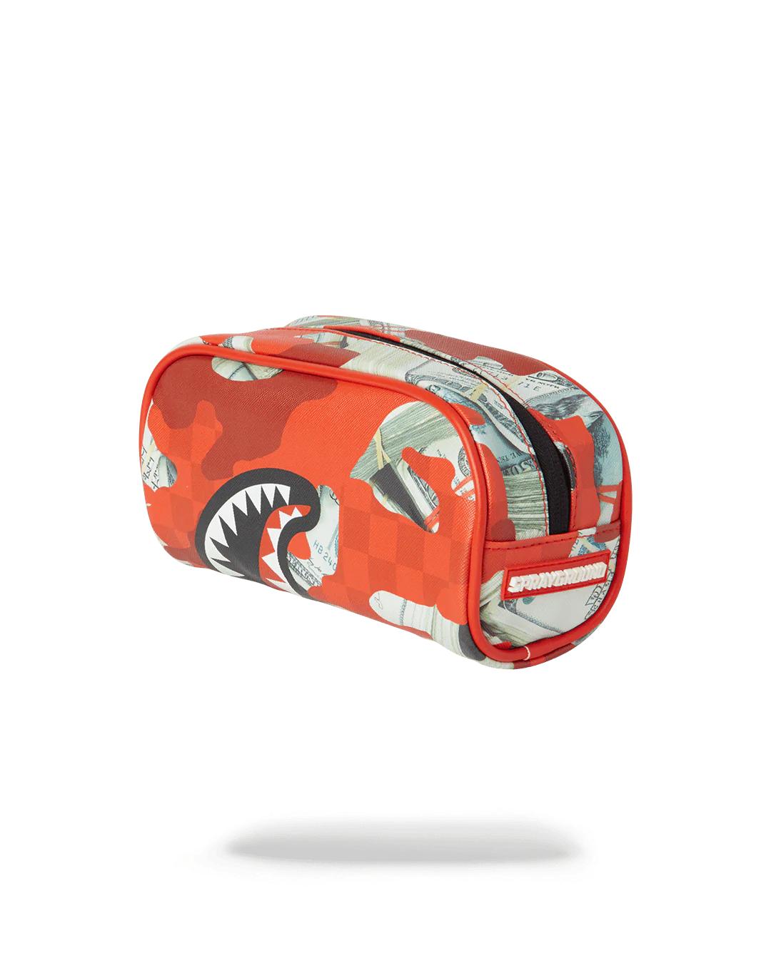 MONEY CAMO (RED) POUCH | Sprayground Great Value