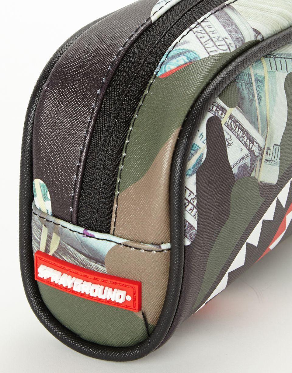 CAMO MONEY PENCIL CASE | Sprayground Essential