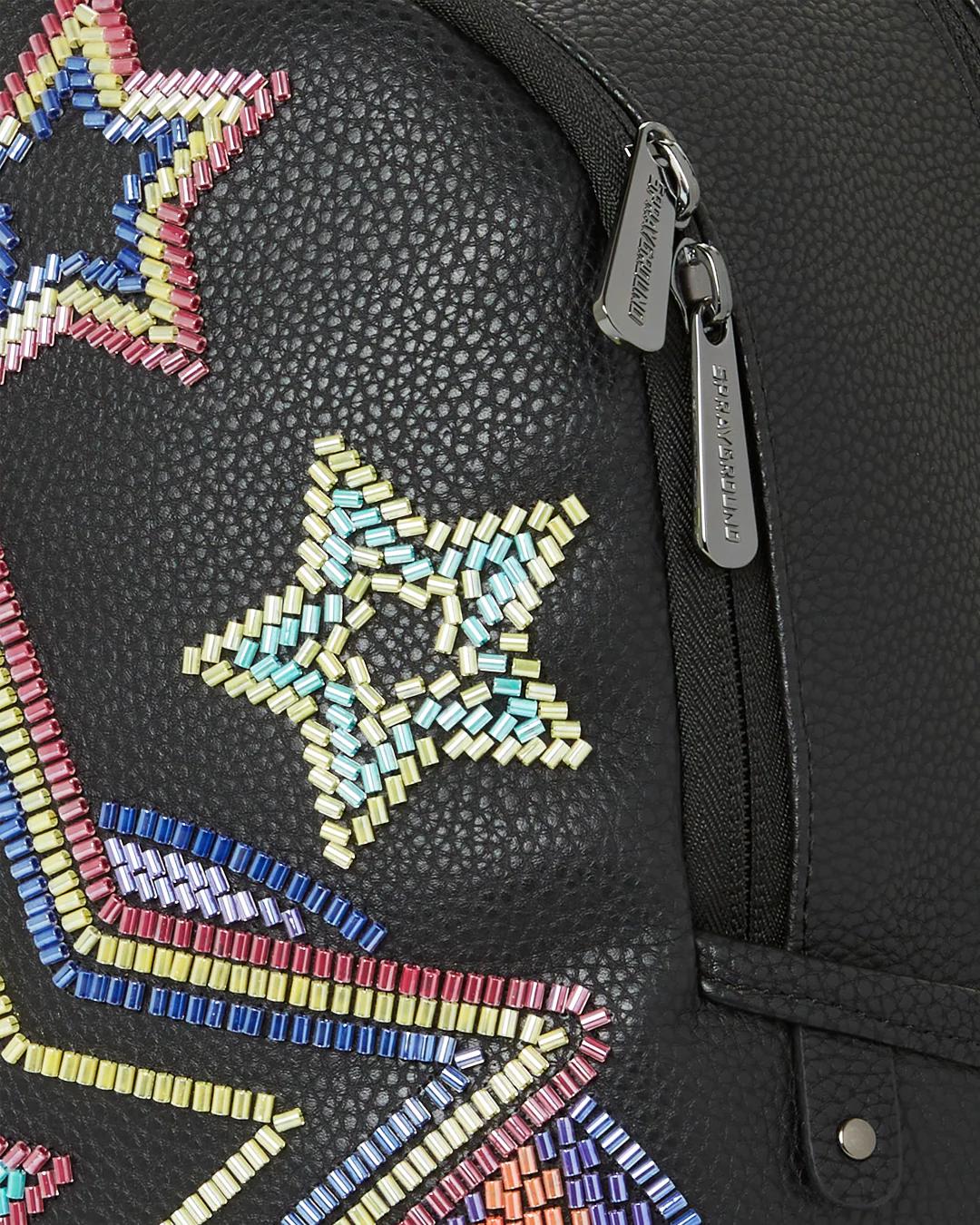 STAR RACER A.I.7 SANDFLOWER COLLAB BEADED SAVAGE BACKPACK | Sprayground Latest