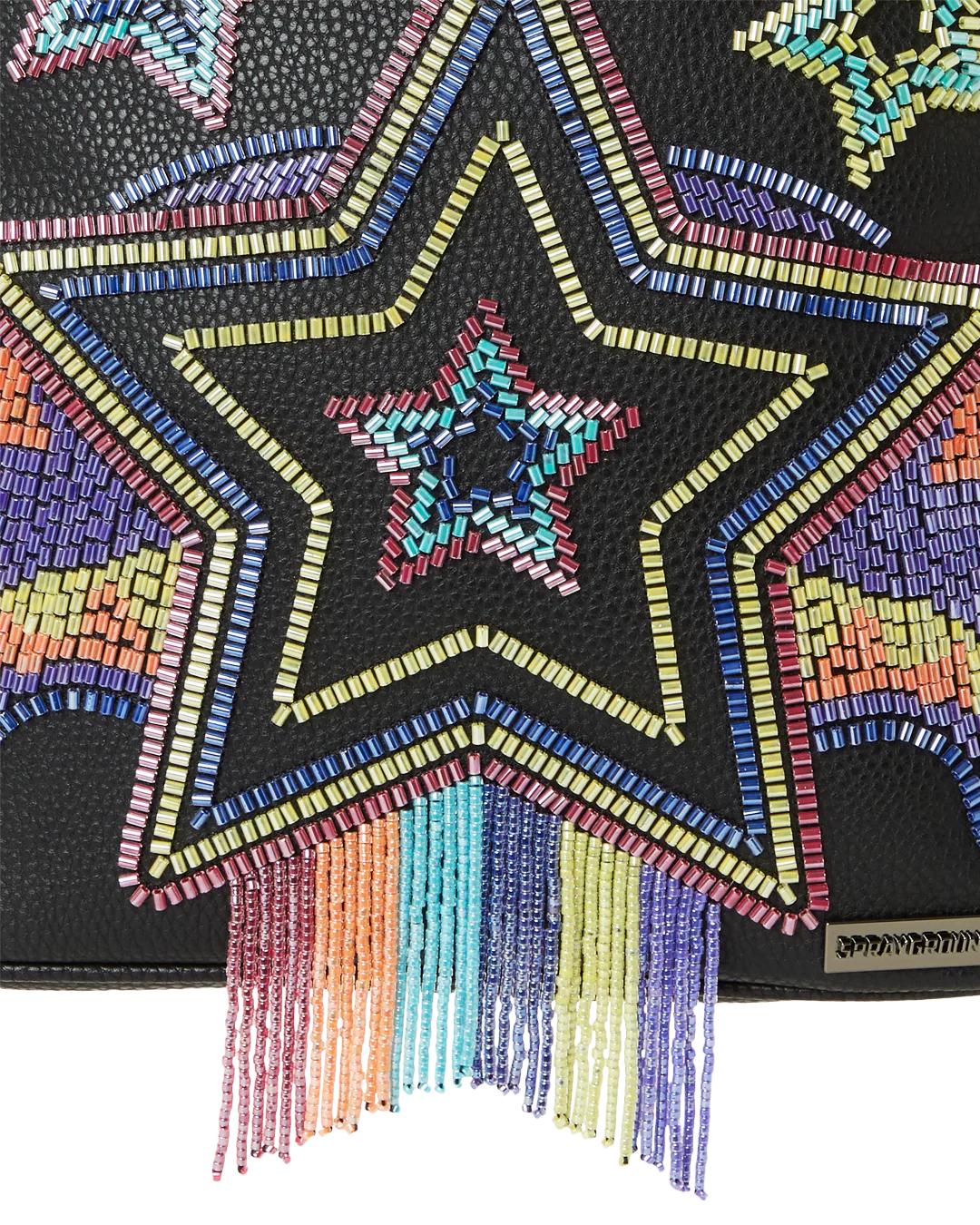 STAR RACER A.I.7 SANDFLOWER COLLAB BEADED SAVAGE BACKPACK | Sprayground Latest