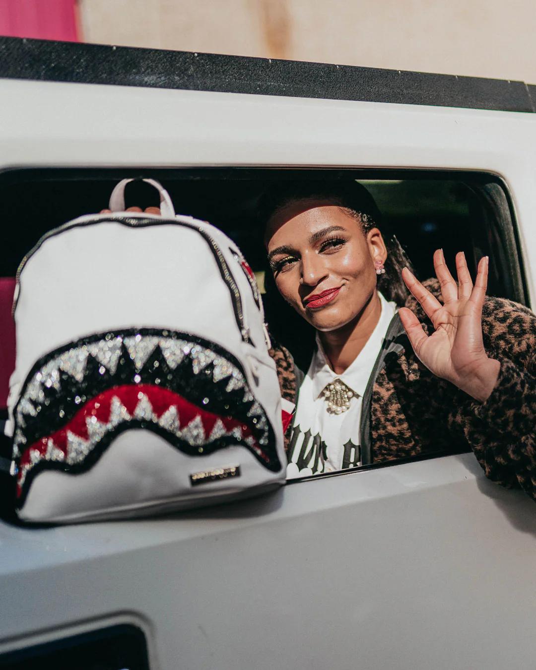 CLEARCUT SAVAGE BACKPACK (WHITE) | Sprayground Trending