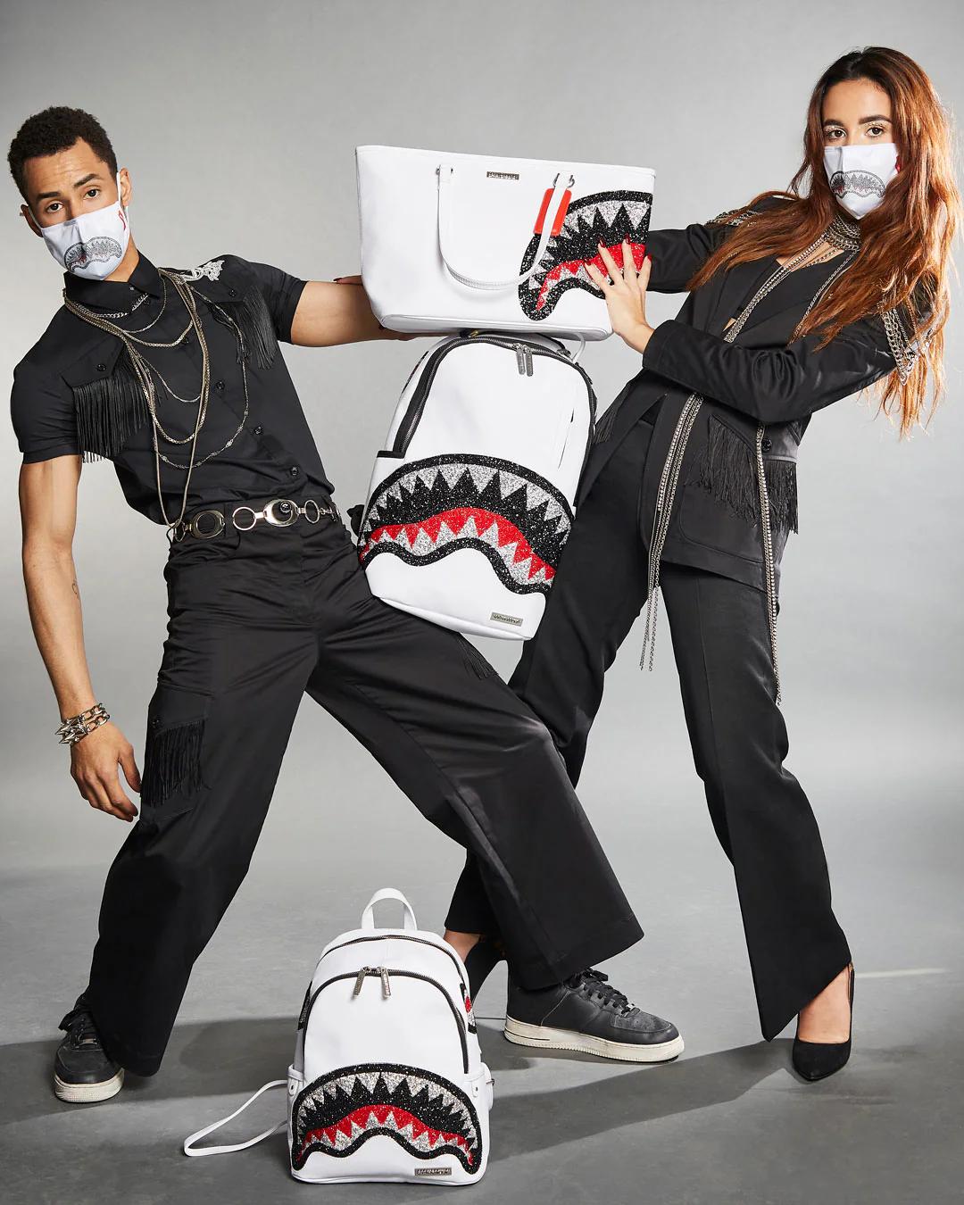 CLEARCUT SAVAGE BACKPACK (WHITE) | Sprayground Trending