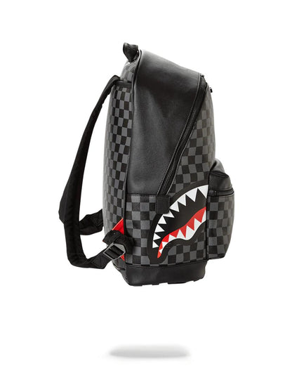 SHARKS IN PARIS (BLACK CHECKERED EDITION) | Sprayground Exclusive