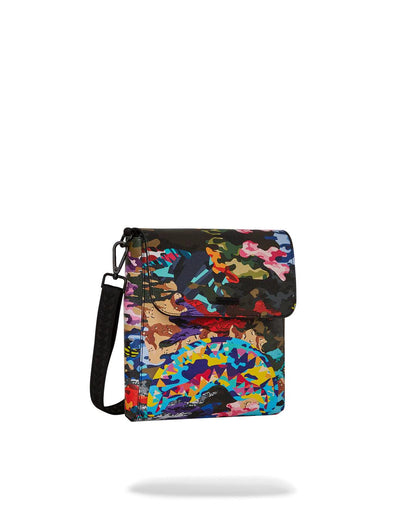 SLICED AND DICED CAMO MESSENGER SLING BAG | Sprayground Popular