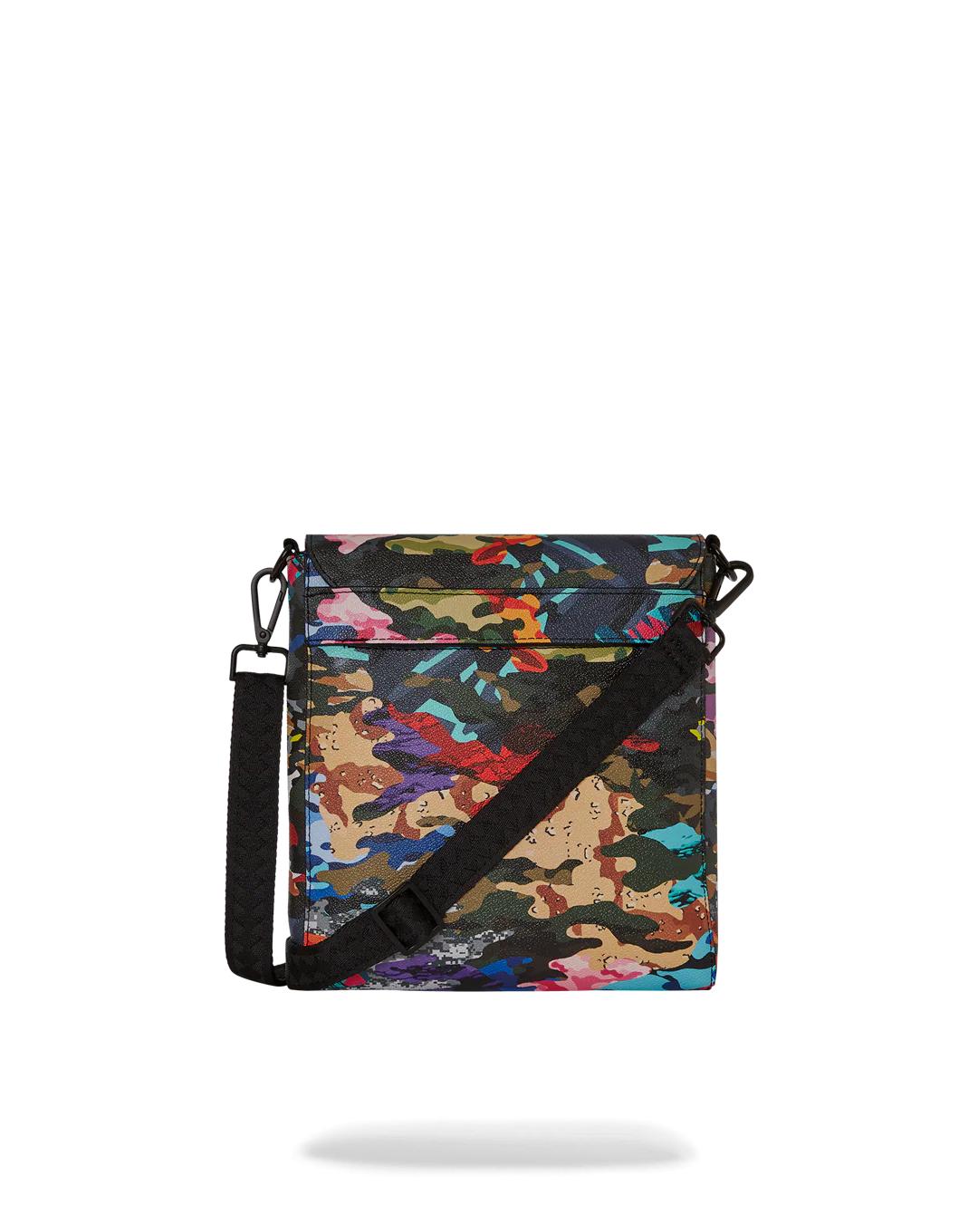 SLICED AND DICED CAMO MESSENGER SLING BAG | Sprayground Popular