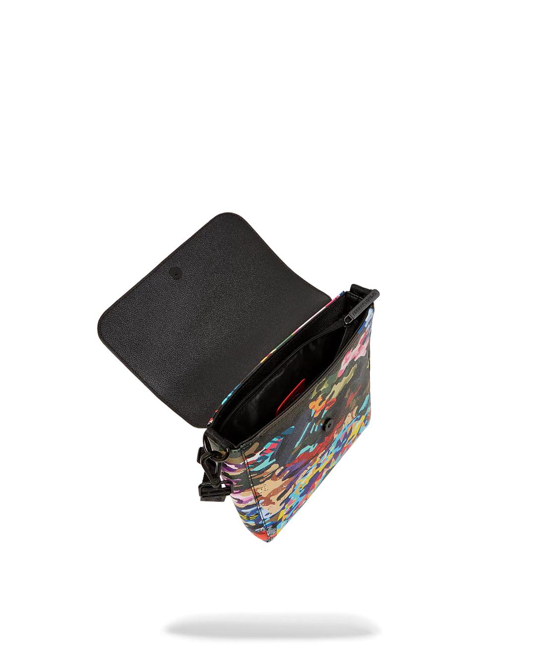 SLICED AND DICED CAMO MESSENGER SLING BAG | Sprayground Popular