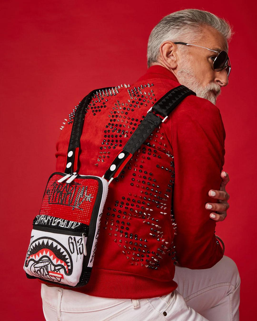 DIAMOND DISTRICT MESSENGER SLING | Sprayground Signature