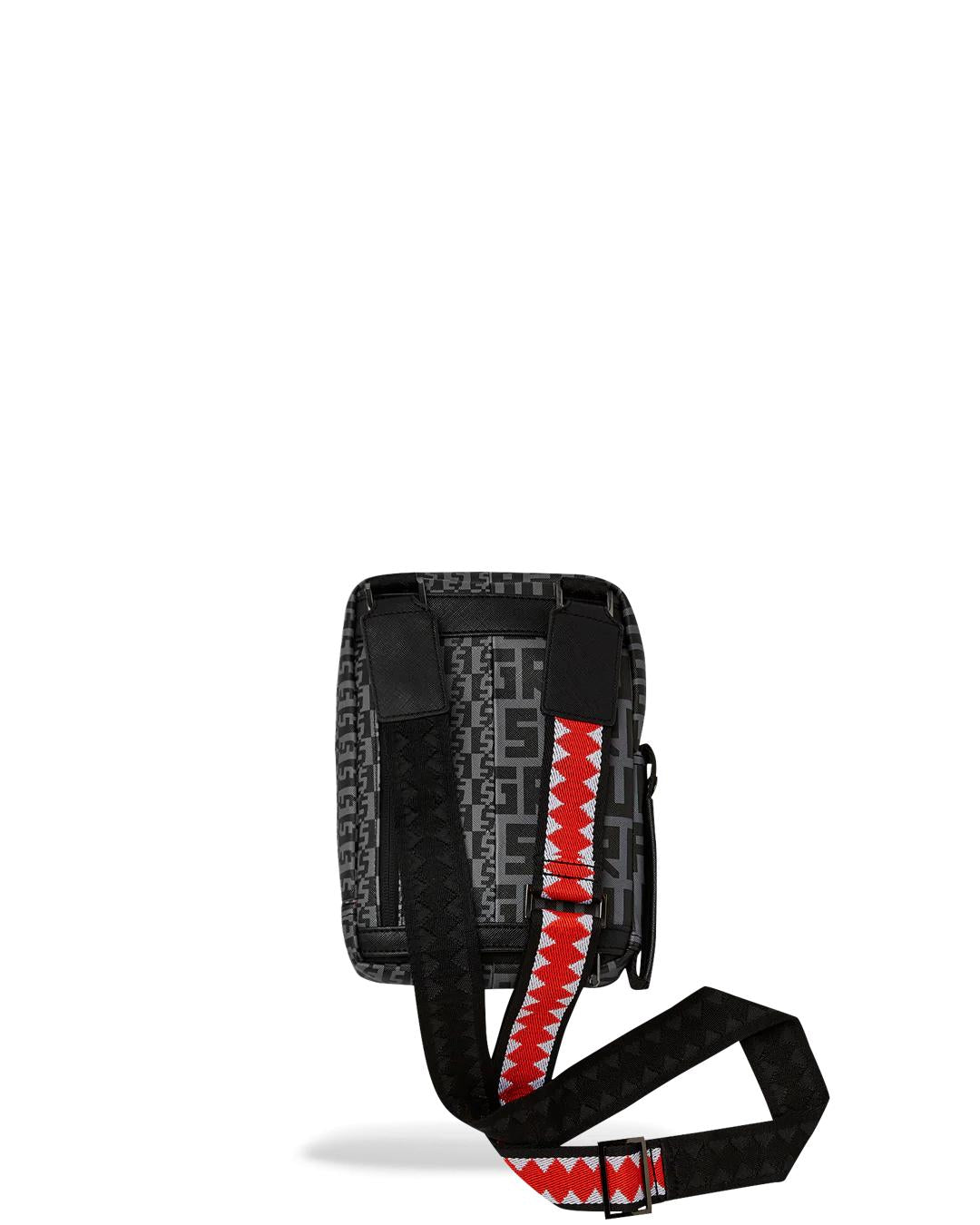 SHARKFINITY STEALTH PILOT MESSENGER SLING BAG | Sprayground Essential
