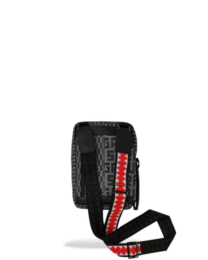 SHARKFINITY STEALTH PILOT MESSENGER SLING BAG | Sprayground Essential